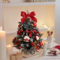 thumbnail image 1 of Birdeem Arbre de Noël Lumineux, 45cm Pré-Éclairé avec Lumières Led, Mini Décoration de Bureau pour Maison Bureau Fête Festival, 1 of 9