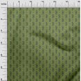thumbnail image 2 of oneOone Viscose Chiffon Fabric Circle|Leaves & Paisley Block Print Fabric BTY 42 Inch Wide, 2 of 4