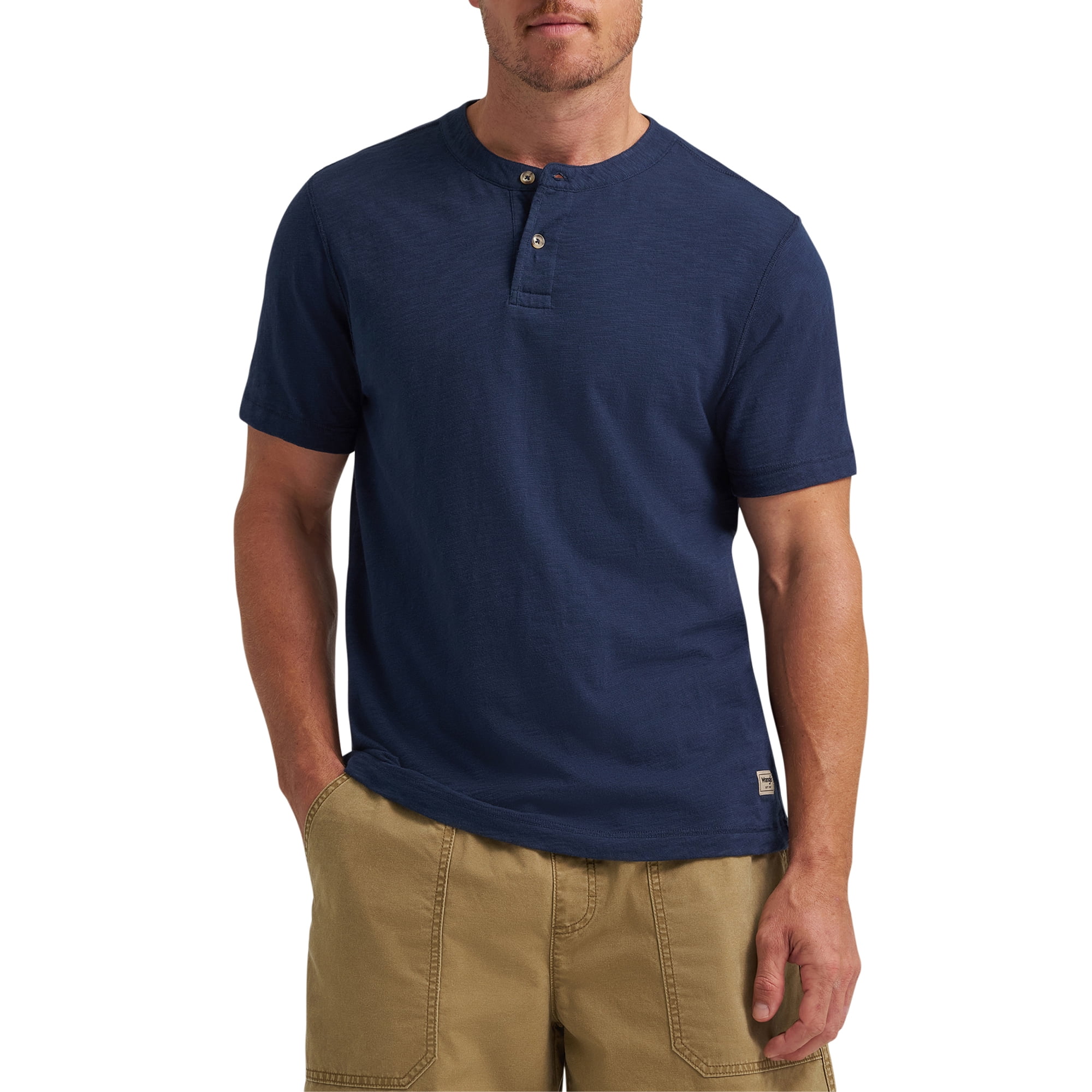 Henley à manches courtes pour hommes Wrangler®