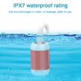 thumbnail image 2 of TFixol Douche Extérieure Portable avec Batterie Intégrée, 3 Modes d'Eau, Étanchéité IPX7, Idéale pour le Camping, la Randonnée et la Maison (Rose), 2 of 6
