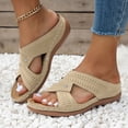 thumbnail image 2 of DAFEI Sandales de Plage Sandales de Plage Sandales de Plage pour Dames Sandales Compensées d'Été Chaussures Femmes Pantoufles Sandales Bohèmes Chaussures Mode, 2 of 5