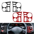 thumbnail image 2 of 2Pcs LHD Carbon Fiber Car Interior Driver Dashboard Cover Trim For Honda S2000 2000-2009, 2 of 7