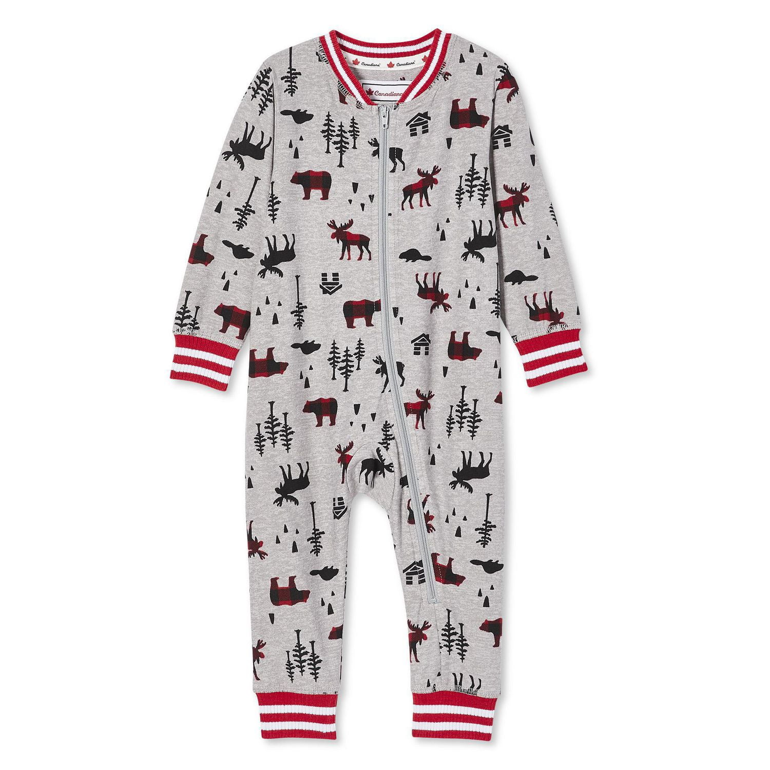 Canadiana Infants' Unisex Printed Sleeper