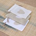 thumbnail image 1 of pitrice Bag Burlap Drawstring Gift Storage Packaging Organizer Ring Earrings Jewelry Reusable Fashionable Storing Holder White Cream-colored, 1 of 6