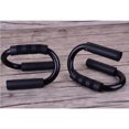 thumbnail image 4 of Push Up Handles Push Up Bars For Floor Push Up Helper Workout Tool 1Pair Push Up Bar S Shape Push Up Helper With Foam Handles For Home Gym Fitness Training Muscle Workout, 4 of 5
