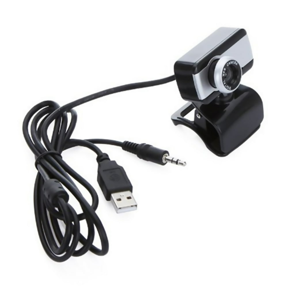 Estbridg Built-in Microphone Webcam HD Glass Lens Webcam for Windows 7/8/10/11  USB 2.0