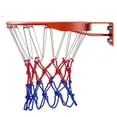 thumbnail image 2 of All-Weather Basketball Net Red+White+Blue Tri-Color Basketball Hoop Net, 2 of 8