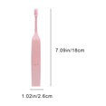 thumbnail image 2 of Battery Toothbrush for Adults Portable Travel Toothbrush with Detachable AA Battery 2.6 cm x 18 cm IPX7 Waterproof Sound Vibration Technology, 2 of 7