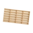 thumbnail image 3 of Rongfmy Wooden Storage Divider Box Display Box Tabletop Box Wall Mounted Toy Car Storage Car Display Shelf for Doll Store Tiny Dolls 24 Grid, 3 of 8