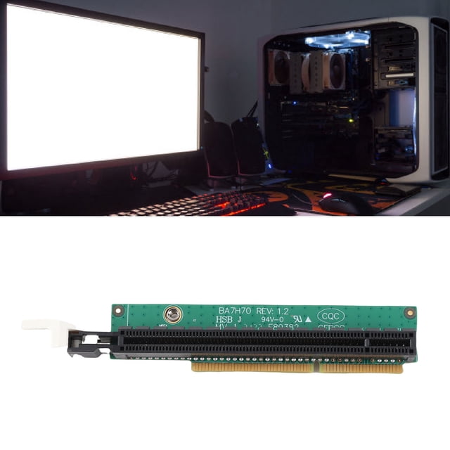 PCI E 16 Riser Card, Adapter Tiny 5 PCIE16 Riser for ThinkCentre M920q M920x M910x M720q P330, Transferable Graphics Support P1000 P620 P600
