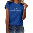 thumbnail image 2 of Birdeem Unisex T-Shirt Printed Pattern Casual Fashion Soild Color Short Sleeve Tops, 2 of 7
