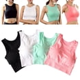 thumbnail image 4 of Women‘s Medium Support Cross Back Wirefree Removable Cups Yoga Sport Bra, 4 of 11
