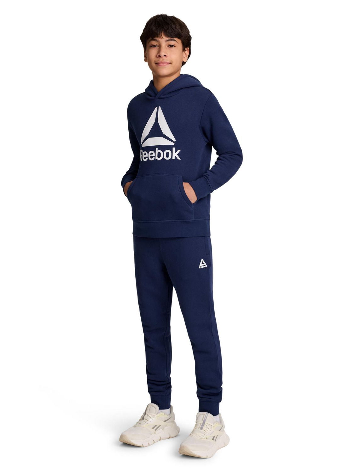 Reebok Chandail à capuchon en molleton Game Day unisexe pour enfants
