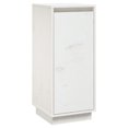 thumbnail image 3 of vidaXL Buffets 2 pcs Blanc 31.5x34x75 cm Pin Massif, 3 of 5