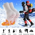 thumbnail image 4 of 2pcs Unisex Winter Self-Heating Health Socks Pain Relief Stockings (Red), 4 of 6