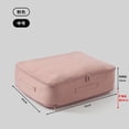 thumbnail image 4 of Boovnll Clothes Storage, Large Capacity Thicken Gongsatin Quilt Down Jacket Storage Bag Compression Bag Silk Quilt Sorting Bag Down Jacket Bedding Special Storage Bag Storage Bags, 4 of 6