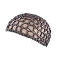 thumbnail image 1 of Baberdicy Silk Lined Hair Net - Wig Liner Cap with Satin Edging, Protective Sleep Bonnet, Grey One Size, 1 of 9