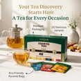 thumbnail image 3 of VAHDAM Assorted Teas Gift Set with 20 Flavors of 2 Servings Each Including Black Tea, Green Tea, Oolong Tea, Turmeric Tea, White Tea, Herbal Tea & Chai Tea - Total of 40 Tea Bags, 3 of 10
