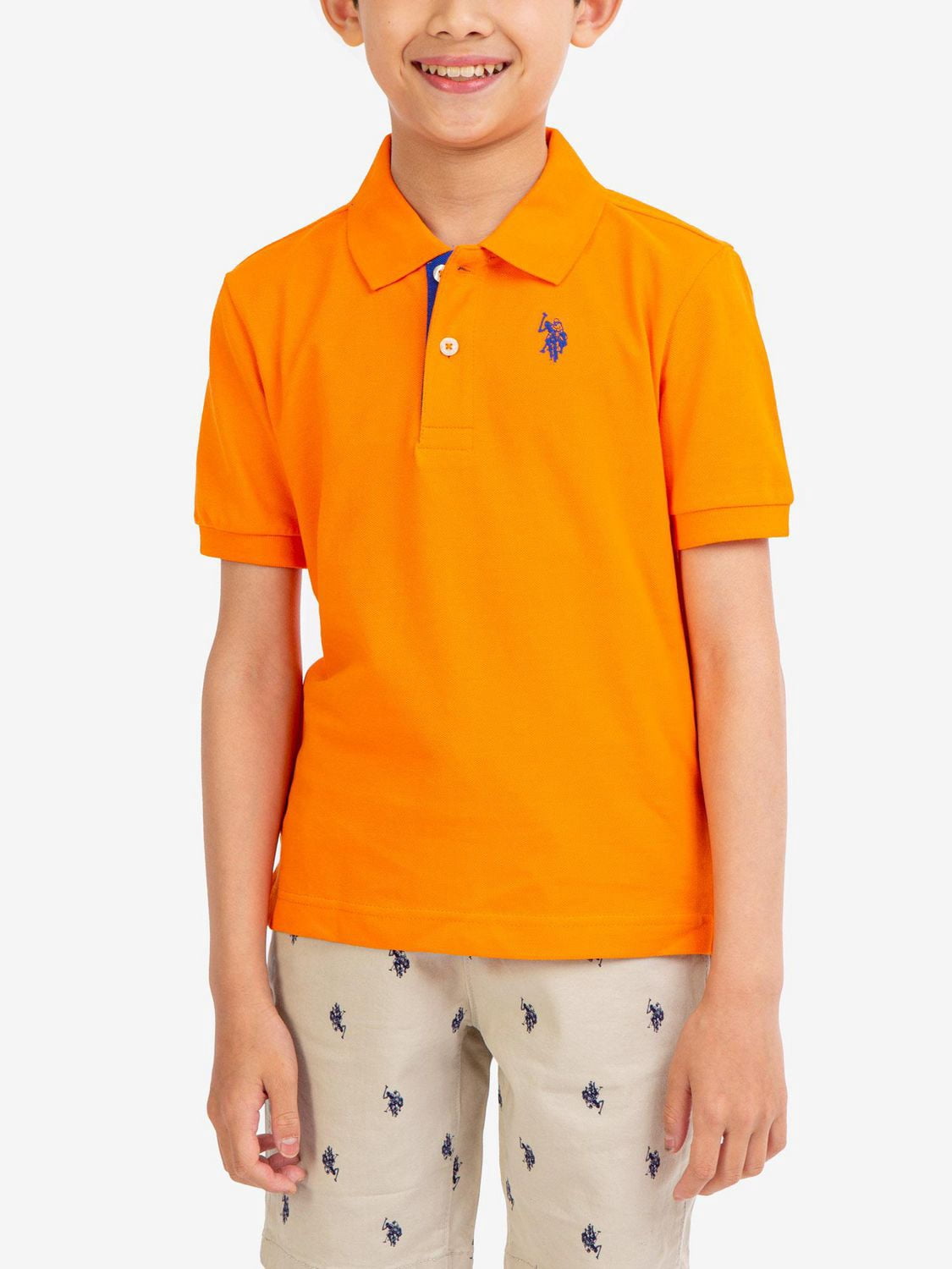 U.S. Polo Assn. Polo À Manches Courtes Pour Garçon
