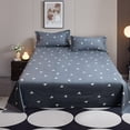 thumbnail image 3 of SUTENGDA Bed Sheets  High Hotel Sheets  King Size Flat Sheet Only  King Size Fitted Sheet Only  Soft Cooling Sheets  Luxurious Soft Quality Bedding Sheets Wrinkle Free Fouling Free, 3 of 6