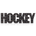 thumbnail image 3 of Bouclair Black Hockey LED Decorative Word, 3 of 4