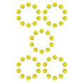 thumbnail image 1 of Baohd EVA Foam Golf Swing Exercises Practice Training Balls Golfing Skills Yellow 42mm 5Set, 1 of 6
