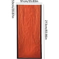 thumbnail image 4 of Sacs de Couchage pour Adultes, Temps Froid Chauds Imperméables pour le Camping Orange, 4 of 5