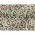 thumbnail image 4 of oneOone Viscose Jersey Fabric Leaves & Floral Block Print Sewing Fabric BTY 60 Inch Wide, 4 of 4