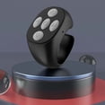 thumbnail image 1 of Boovnll Thumb Ring Remote, Fingertip Wireless Bluetooth Remote Control Fingertip Wireless Bluetooth Remote Control Short Video Like Remote Control Lazy Selfie Taker Ebook Page Turner, Smart Home, Home, 1 of 3