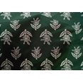thumbnail image 4 of oneOone Cotton Silk Fabric Leaves & Floral Block Decor Fabric Printed BTY 42 Inch Wide, 4 of 4