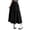 Black, variant on Aocisk Fashionable High Waist Midi Skirt for Women Ideal for Daily Wear and Casual Comfort for Spring and Summer Skirt Black M