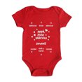 thumbnail image 1 of Body pour Bébé Garçon Fille Manches Courtes Imprimés Lettres, 1 of 6