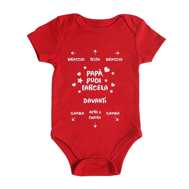 Body pour Bébé Garçon Fille Manches Courtes Imprimés Lettres