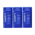 thumbnail image 1 of Harry's Men's Odor Control Deodorant - High-Performance Deodorant for Men - Advanced Odor Protection - Great for Daily Use - Sensitive Skin-Friendly - Stone Scent - 2.5 oz - 3 Count, 1 of 8