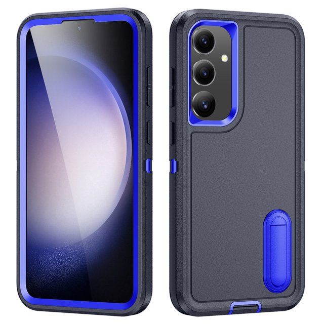 for Samsung Galaxy S24+ 5G Case, Samsung Galaxy S24+ Phone Case with Built in Kickstand, Shockproof/Dustproof/Drop Proof Heavy Duty Military-Grade Rugged Protective Cover for Samsung Galaxy S24+ 5G