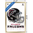 thumbnail image 2 of NFL Atlanta Falcons - Drip Helmet 20 Wall Poster, 22.375" x 34", 2 of 4