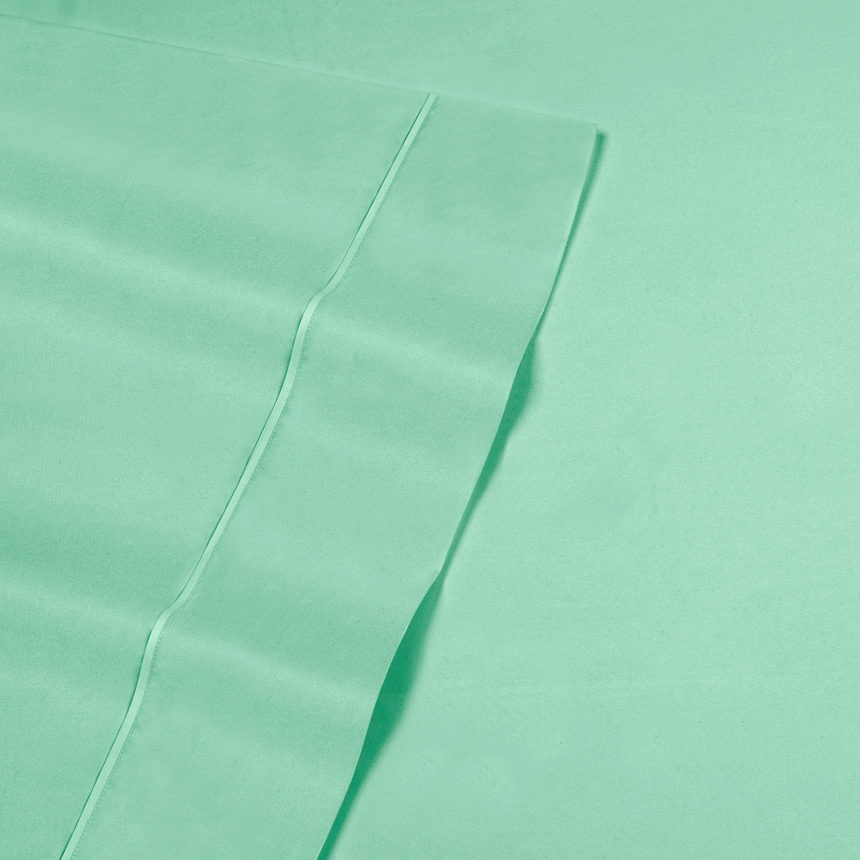 Ensemble de draps de luxe Swift Home 6 pièces avec taie d'oreiller additionnelle, King, Vert mousse