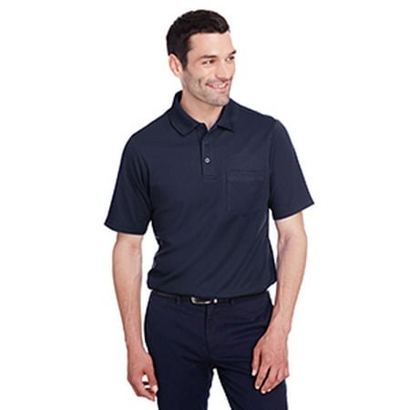 Polo Tressé PerformanceTM pour Hommes avec Poche DG20P