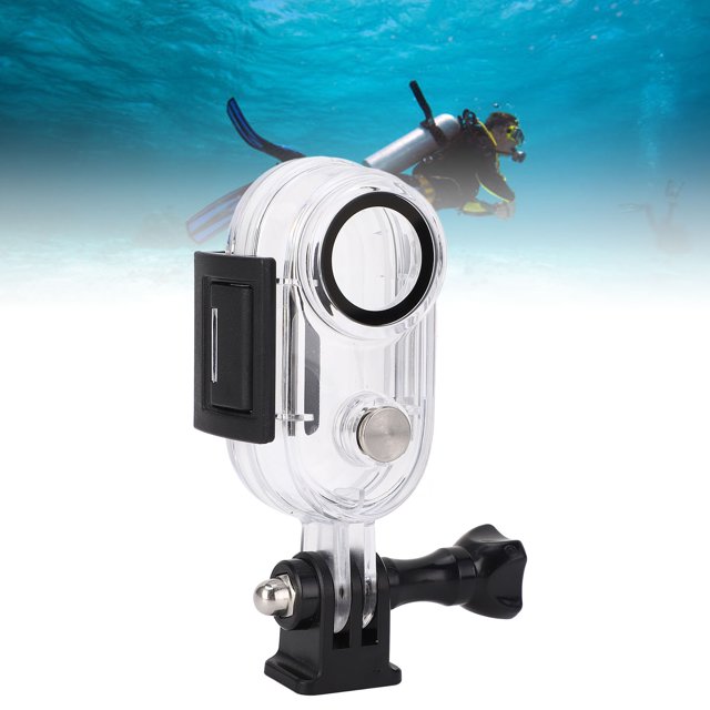 Coque de Protection Étanche pour Caméra D\'action, 40M Coque de Protection Transparente pour Plongée sous-Marine pour GO3S