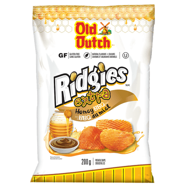 Old Dutch Ridges Croustilles BBQ au miel extra