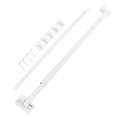 thumbnail image 1 of 2 Pcs Petite Tringle à Rideaux Tringle à Rideaux Extensible Tringle à Rideaux Réglable Tringle à Rideaux en Plastique, 1 of 6