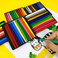 thumbnail image 3 of YAOMOBB Creative Crayon Ultra light Safe Triangle Crayons Preschool Kids School Supplies Mini Crayon Sticks, 3 of 6