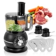 thumbnail image 1 of 12 Cup Smart Food Processor, Electric Food Chopper Slicer with French-Fry Slicing Shredding Chopping Kneading Cutter, For Meat, Vegetable, Fries, Che, 1 of 8