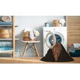 thumbnail image 2 of Ahgly Company Tapis d'Intérieur Lavables en Machine, Ronds, Transitionnels, Marron Selle, Ronds de 8', 2 of 7