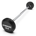 thumbnail image 1 of Synergee Fixed 30 lb Barbell – Pre Weighted Straight Bar, 1 of 6