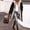 F-Noir, variante sur Veste Légère Chaude pour Femmes 2025 Veste d'Hiver Sans Capuche à Fermeture Éclair Complète Coupe-Vent avec Isolation Recyclée Manteau Court Ajusté Chaud Max Co Manteau Canard