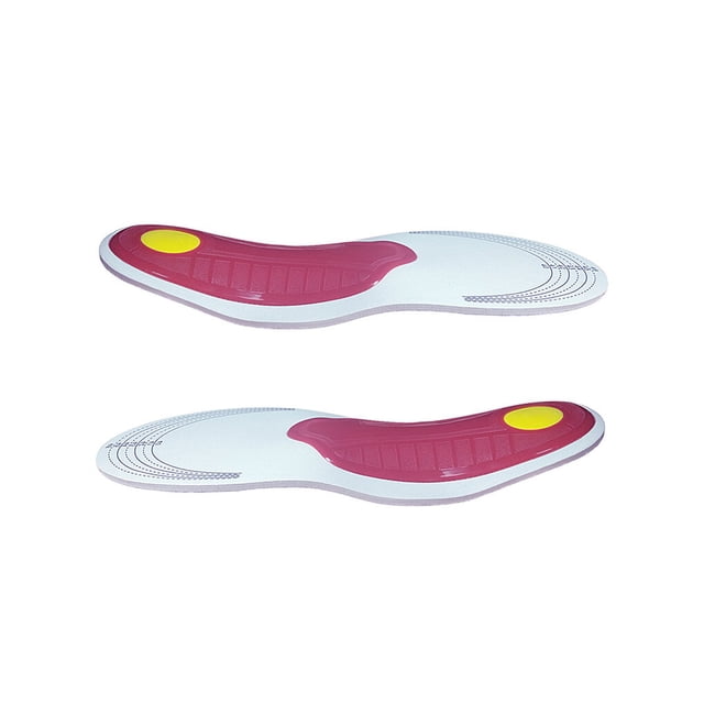 Baohd 2X Arch Insole Shoe Pad Posture Corrector Adjustable Breathable Nylon Practical Plantar Walking Accessories Running Insoles L