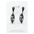 thumbnail image 2 of Era Double Hook 2-Pack Black, 2 of 5