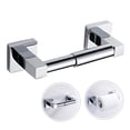 thumbnail image 1 of PENGXIANG Wall Mount Toilet Paper Holder Spring-Loaded Toilet Tissue Holder Chrome-Plated Stainless Steel Toilet Paper Holder/Roller Toilet Paper Holder Wall Mount Bathroom Tissue Paper R, 1 of 9