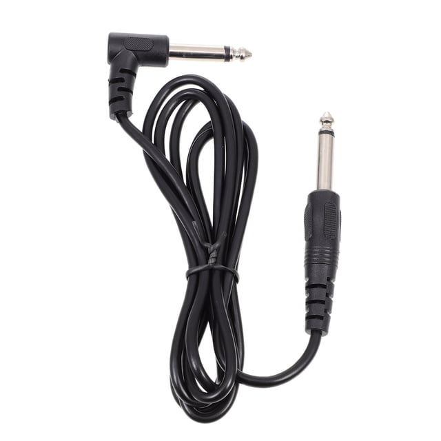 MasteelfCA 3pcs Connection Guitar Cables Universal Audio Cables Durable 6.35mm Speaker Cables